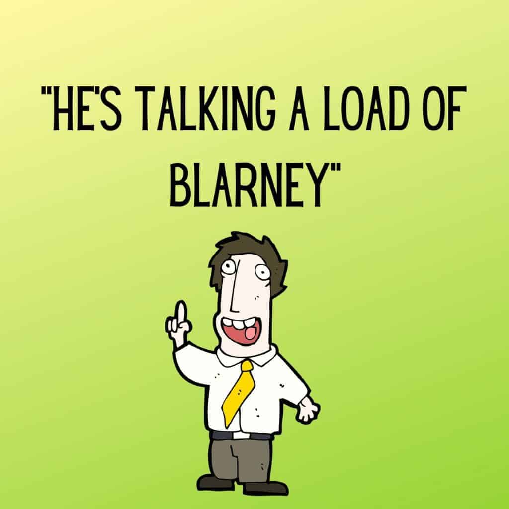 Irelandwide.com humorous cartoon of a man pointing up.