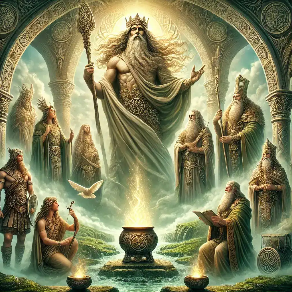 celtic god dagda mor