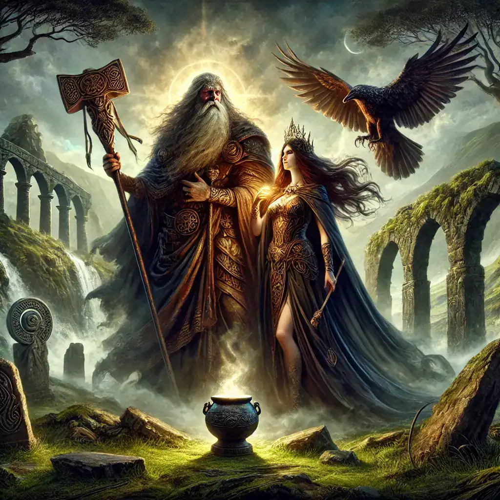 dagda mor and the morrigan