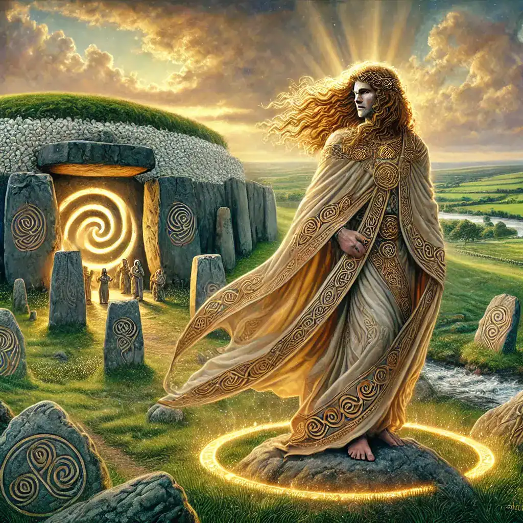 aengus og by his home