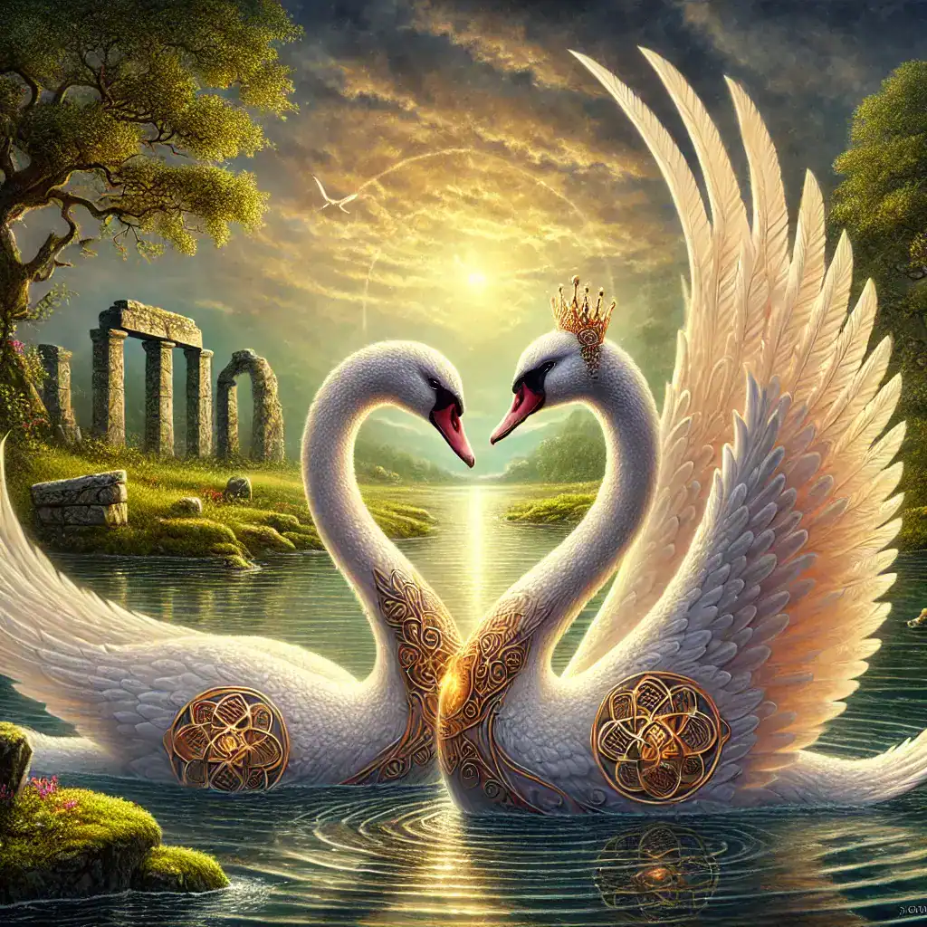aengus og celtic swans