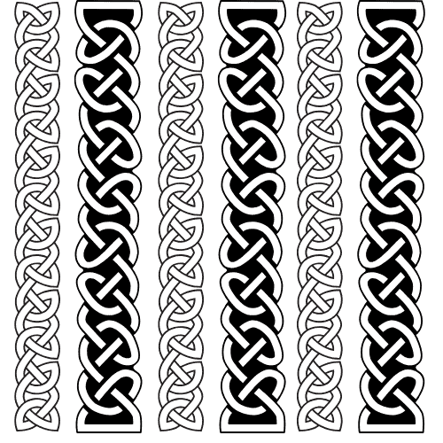 Intricate Celtic knot designs with traditional Irish artistry and symbolism.