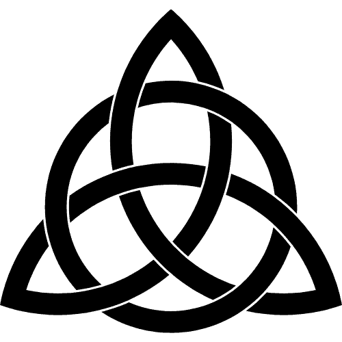 Intricate Celtic knot design symbolizing Irish heritage and culture.