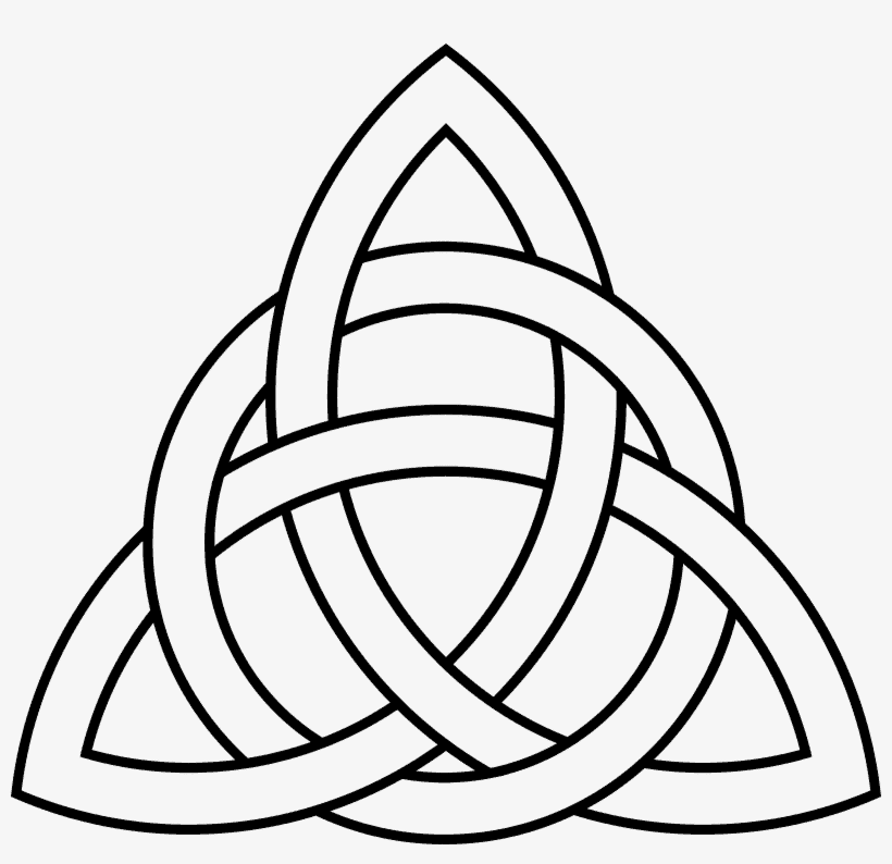Intricate Celtic knot pattern for Irish heritage and culture.