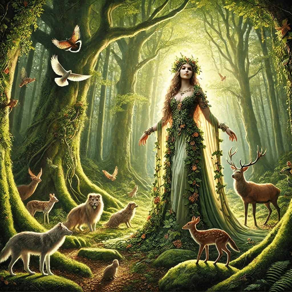 Flidais in the forrest
