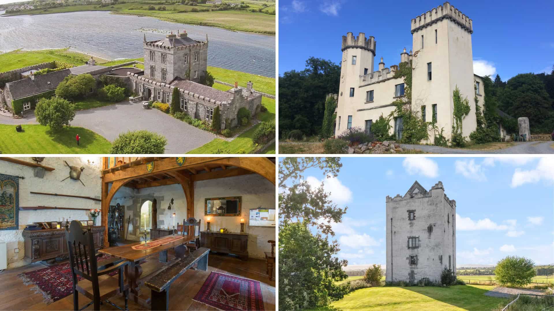 Top 10 Airbnb Castles in Ireland