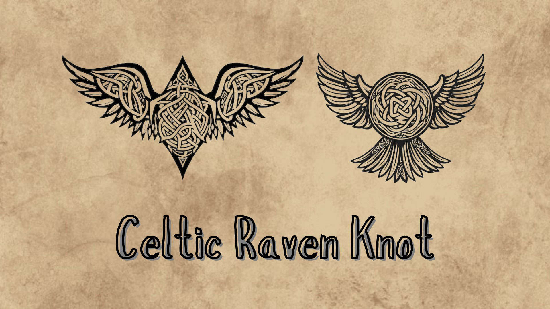 The Celtic Raven Knot