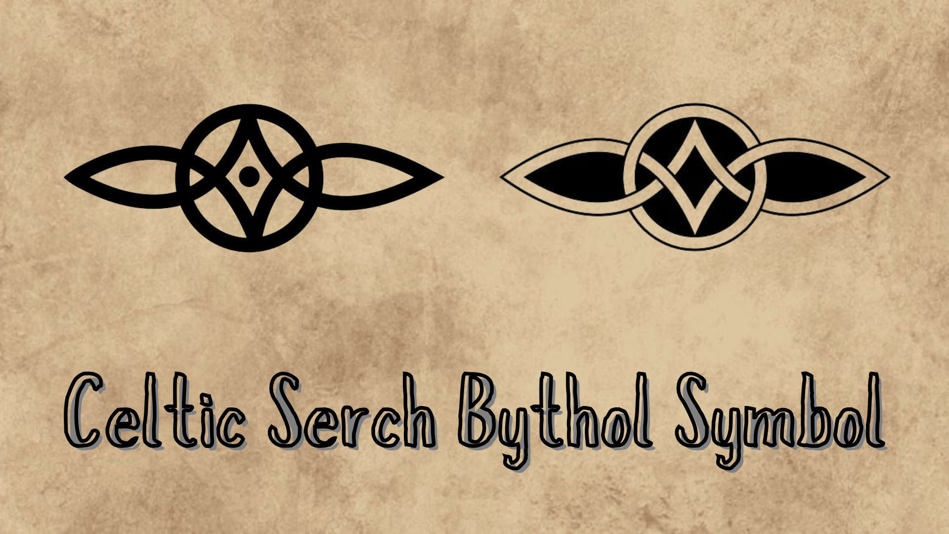 Intricate Celtic Serch Buthol symbols with historic Irish design elements.