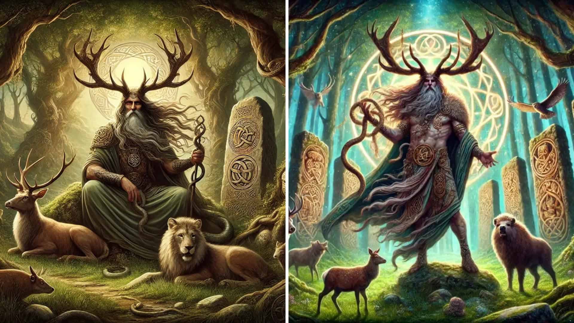 Cernunnos: The Horned Celtic God of Forests