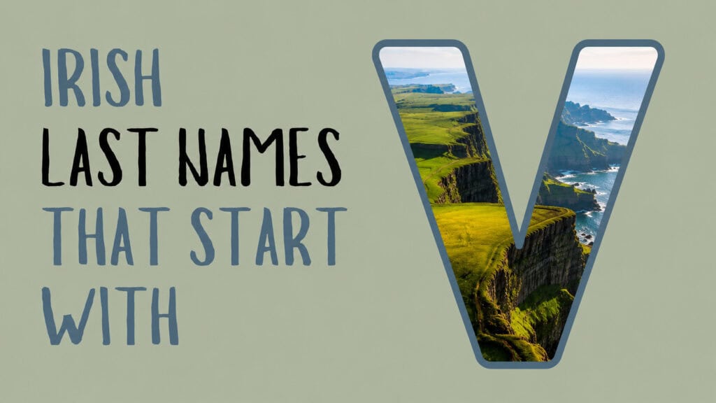 irish names that start with V