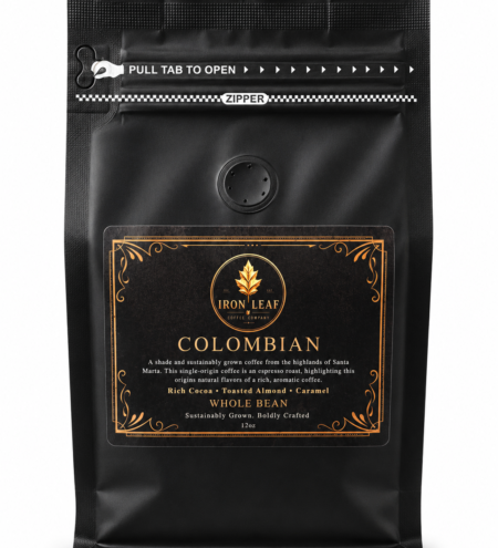 Colombian Espresso BY IRON LEAF
