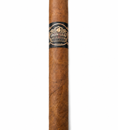 Ironleaf Cigars Double Maduro Nicaragua premium cigar handcrafted in the USA with a Nicaraguan Double Maduro wrapper.