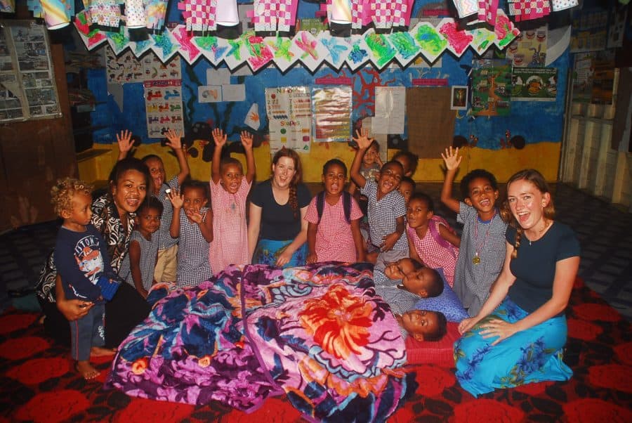 May Volunteers Taqage School, Island Spirit, Fiji