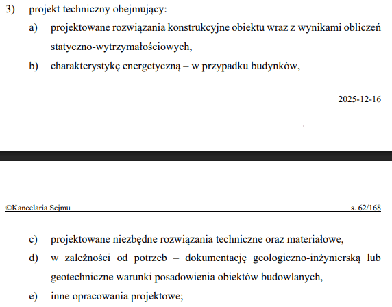 Projekt techniczny konstrukcji - co obejmuje