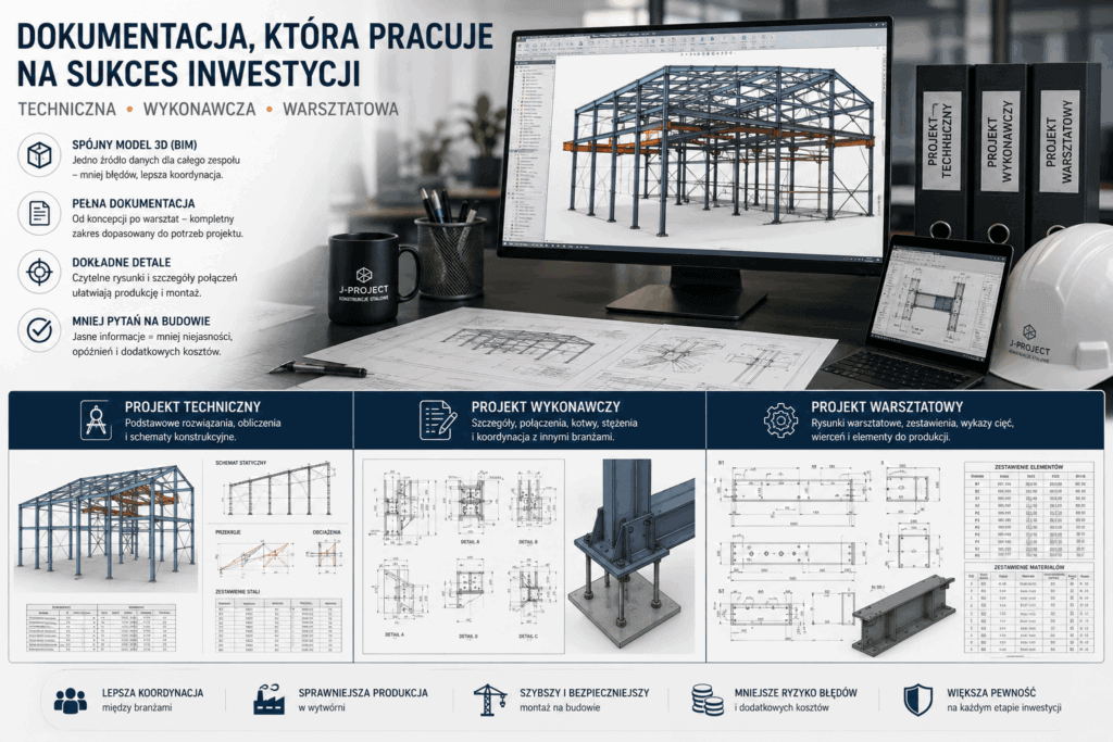 Projektant konstrukcji stalowych - dokumentacja