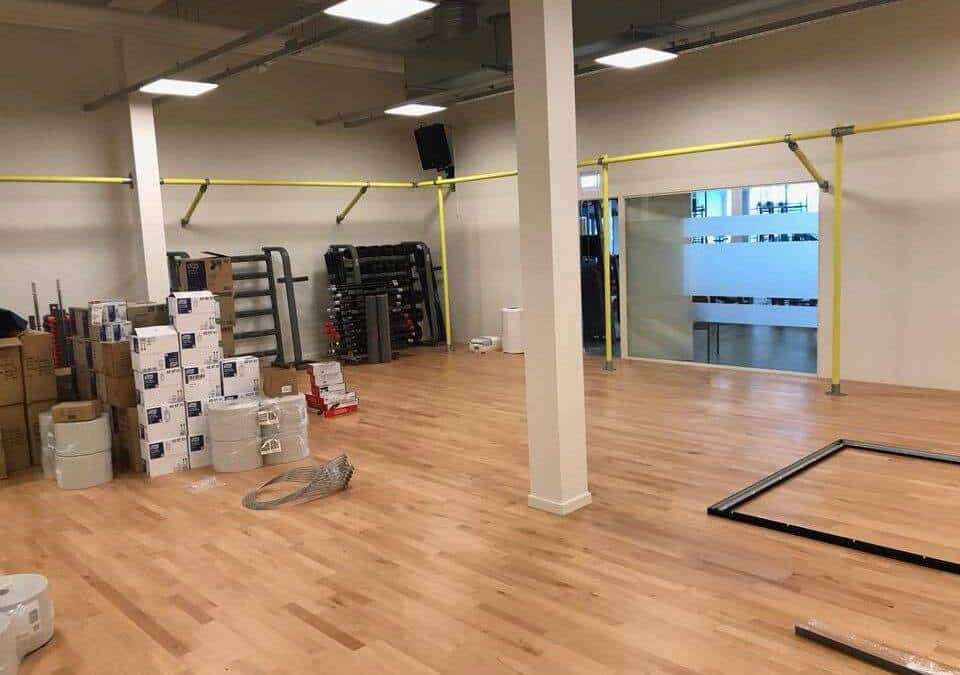 Fitness.dks nye lokaler i Veri Centret Risskov