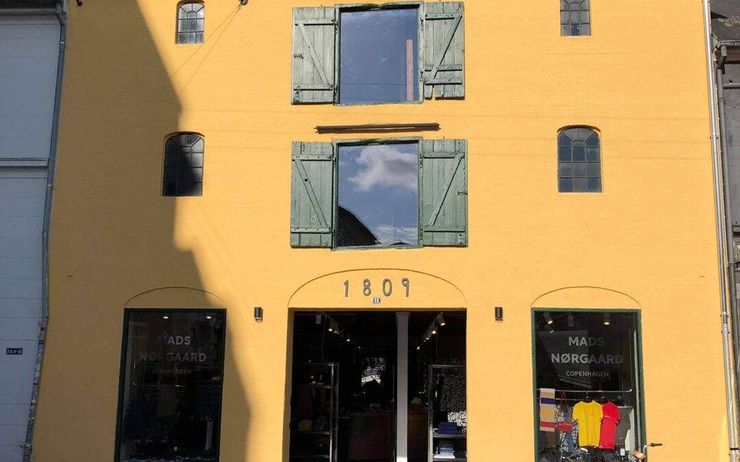 Renovering af total fredet ejendom på Pustervig Torv, Aarhus