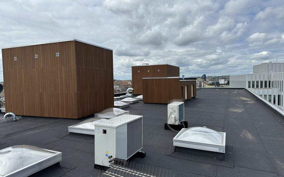 Renovering af taget og installationshusene på Hotel Atlantic i Aarhus
