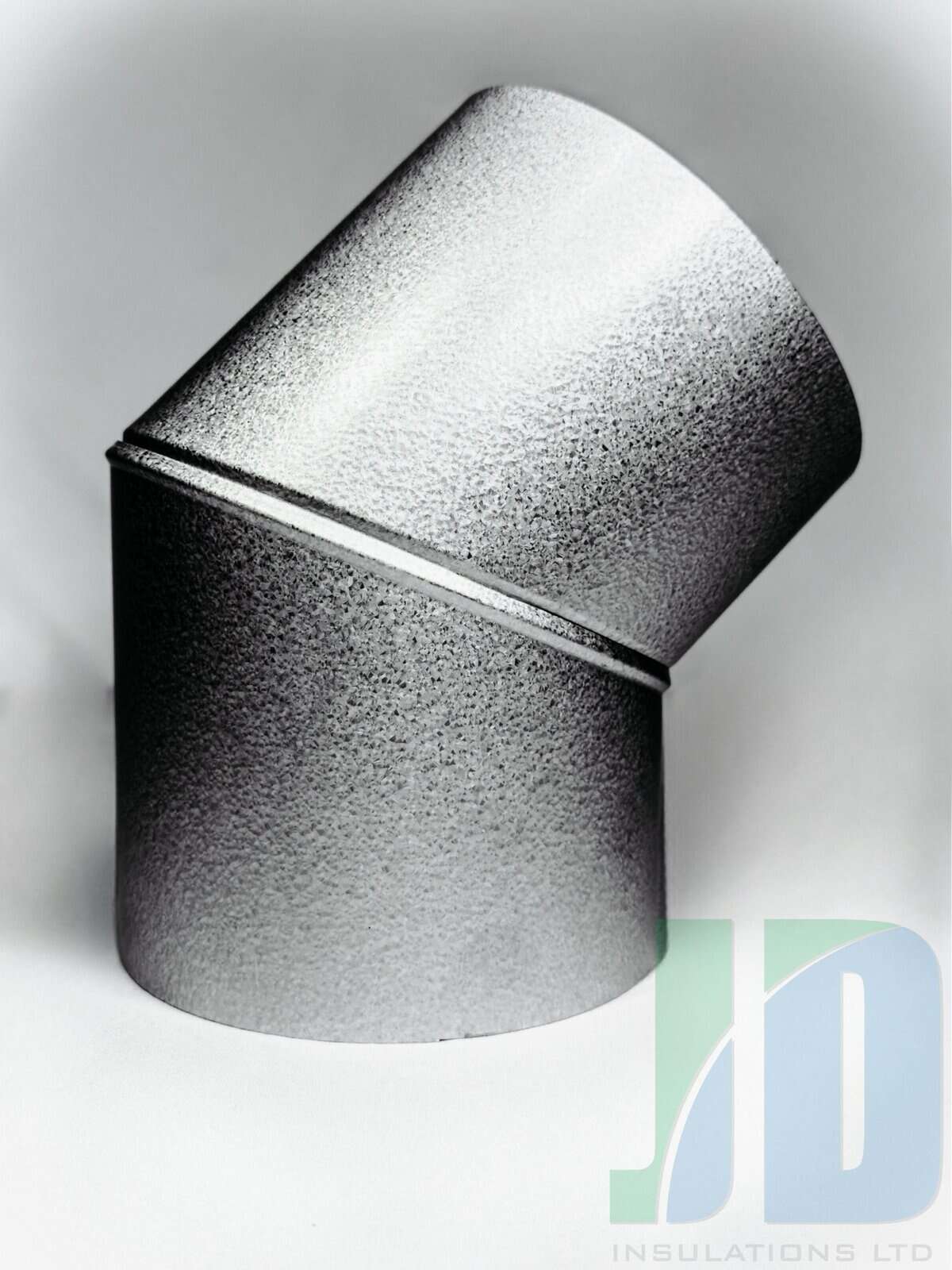 Metal duct elbow by JD Insulations