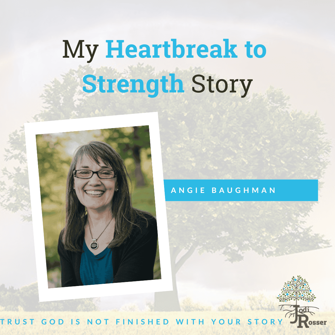 Portrait of Angie Baughman for Heartbreak to Strength story.