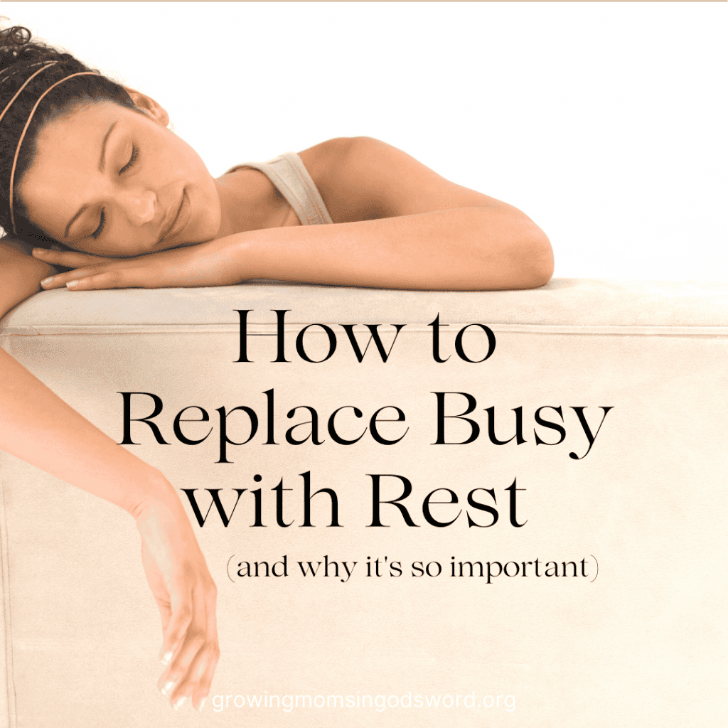 How to Replace Busy With Rest