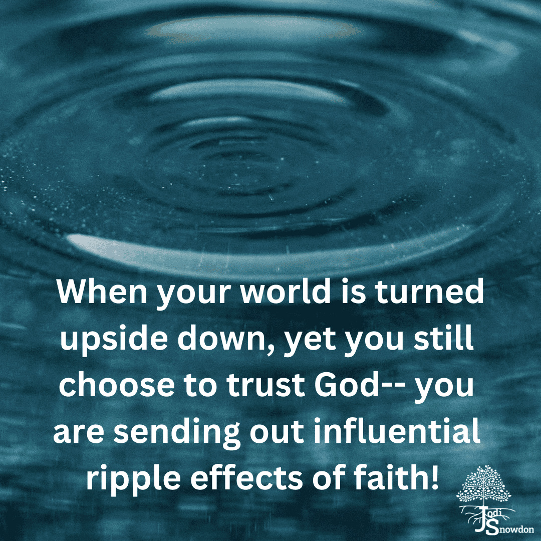 Can You See The Ripple Effects? How To Make An Impact Sharing Your God Story