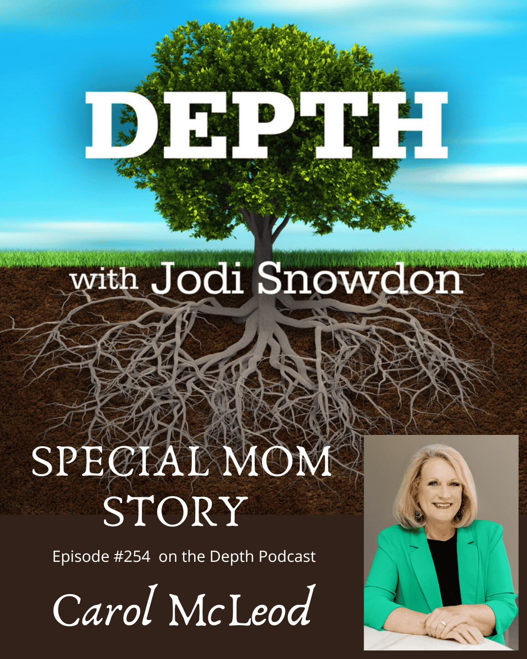 254. When your Motherhood Journey Looks Different Than You Planned — Carol McLeod