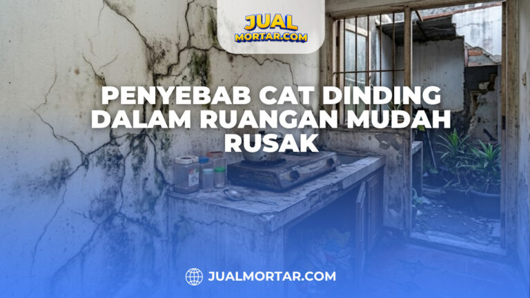 Penyebab Cat Dinding Dalam Ruangan Mudah Rusak