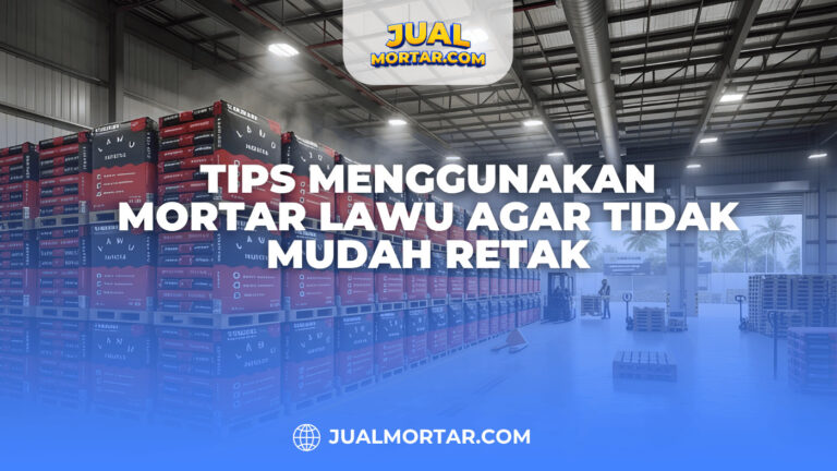 Tips Menggunakan Mortar Lawu agar Tidak Mudah Retak