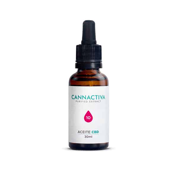 CBD Olio Purifikatua %10 Full Spectrum – Cannactiva – 30ml