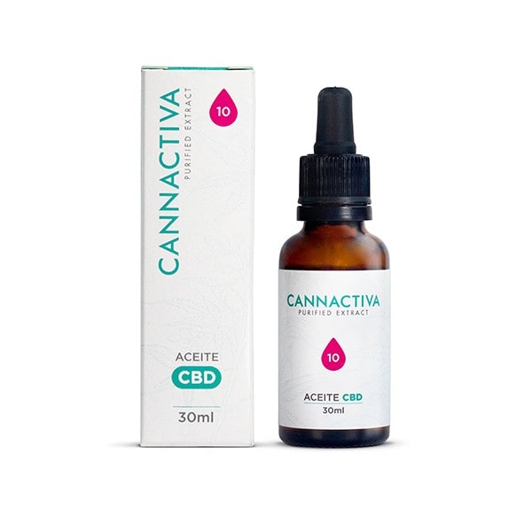 CBD Olio Purifikatua %10 Full Spectrum – Cannactiva – 30ml