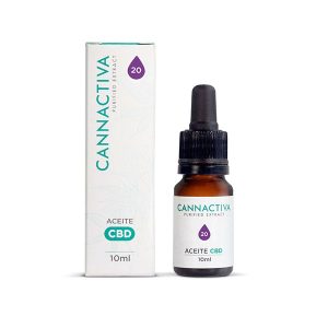 Aceite CBD Purificado 20% Full Spectrum de Cannactiva – 10ml