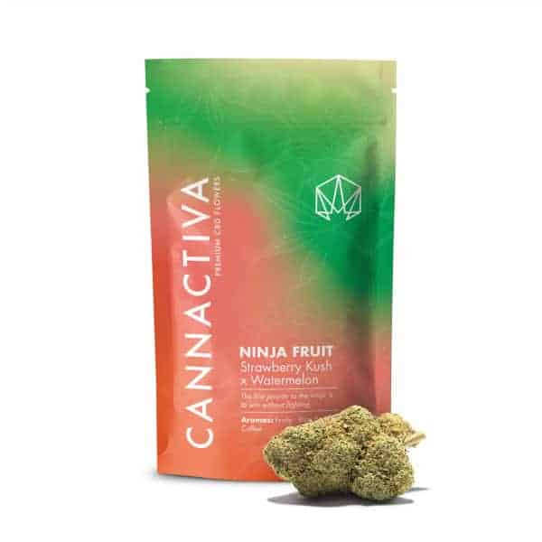 Ninja Fruit (Strawberry Kush) CBD loreak – Cannactiva