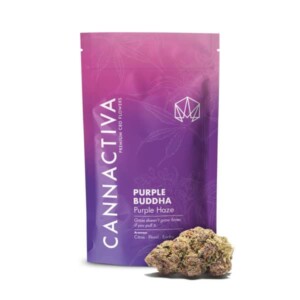 Flores de CBD Purple Buddha (Purple Haze) de Cannactiva