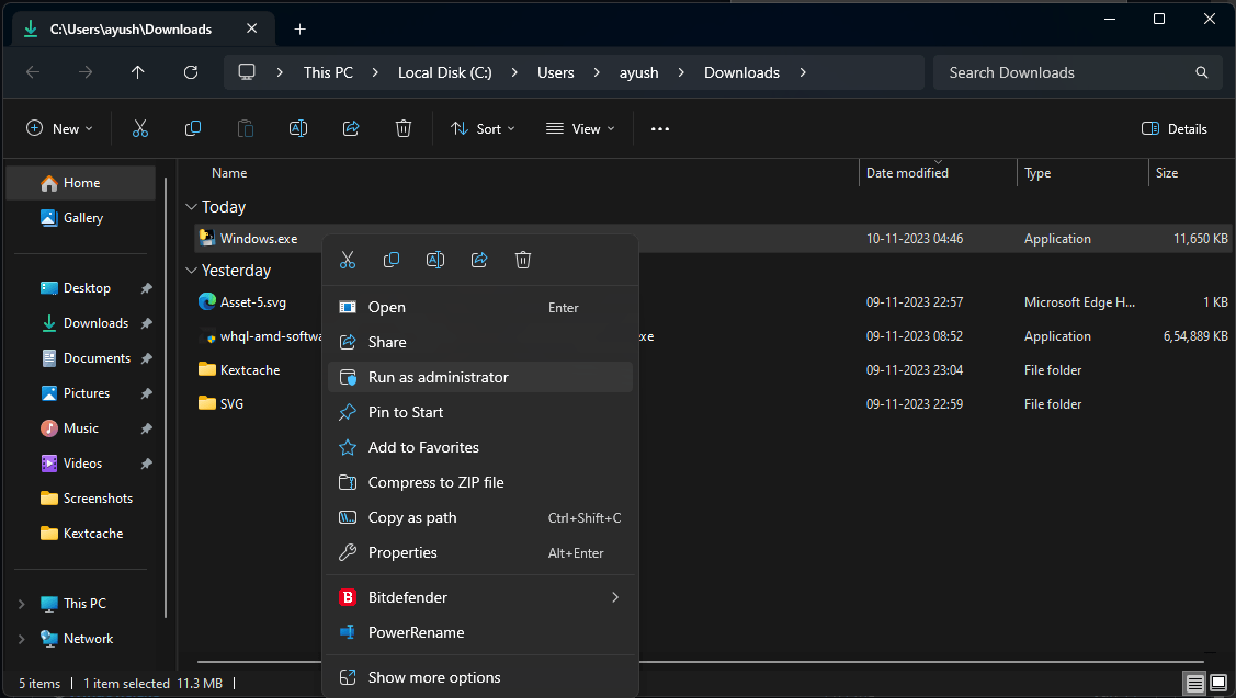 run USBToolBox Application as Administrator