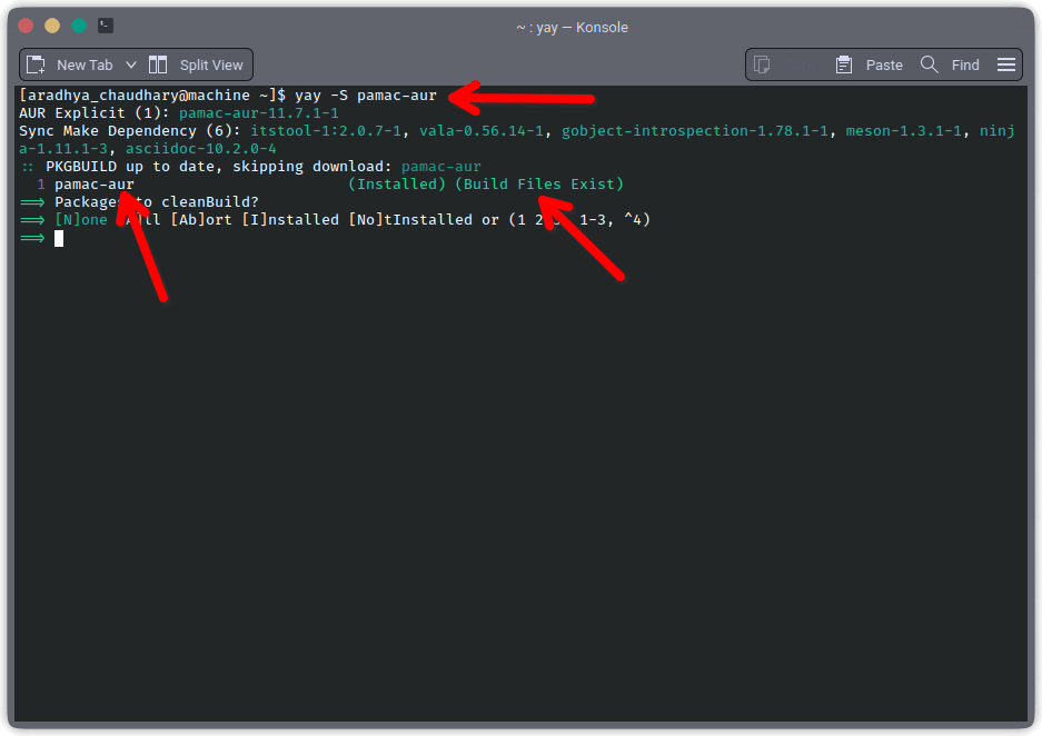 Upgrade KDE Plasma Workflow in Arch Linux 22 Installing "yay" Package manager for KDE Plasma Arch Linux