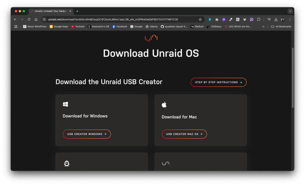 Unraid GUI - Best OS for home servers for beginners