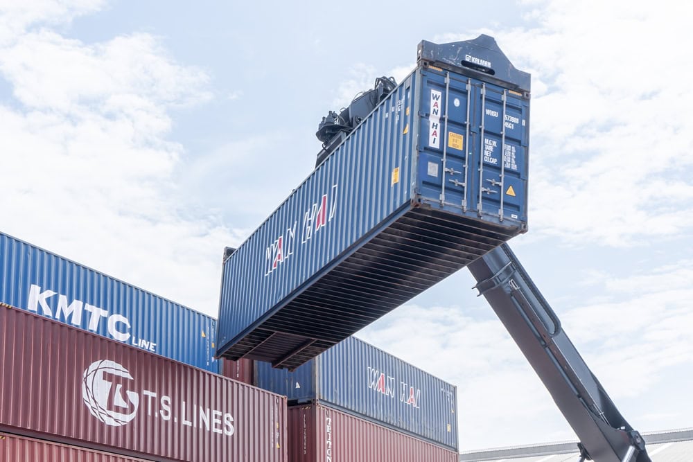 one trip shipping container