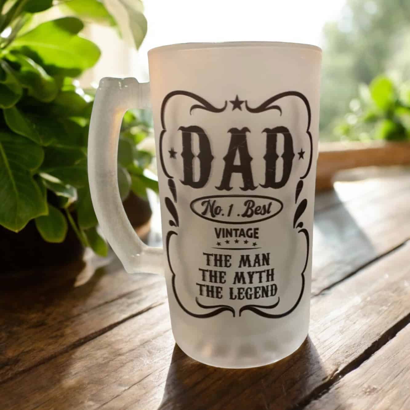 Personalised & Custom Frosted Beer Stein - Image 4