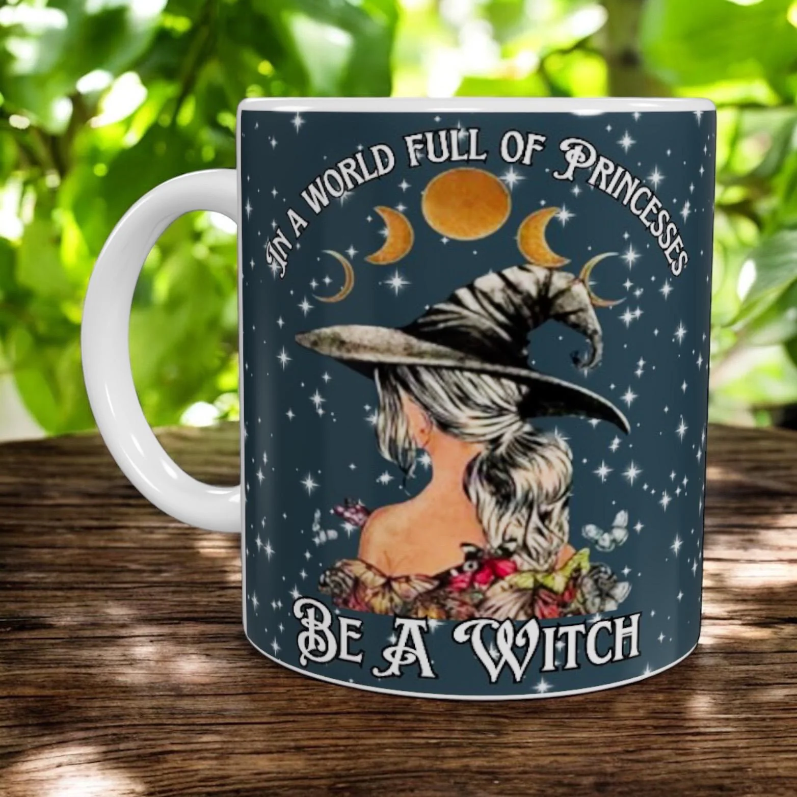be a witch coffee mug