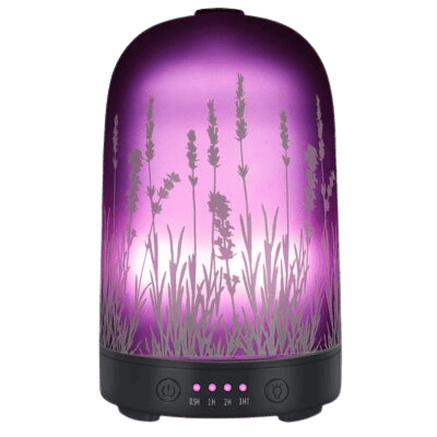 lavender glass diffuser