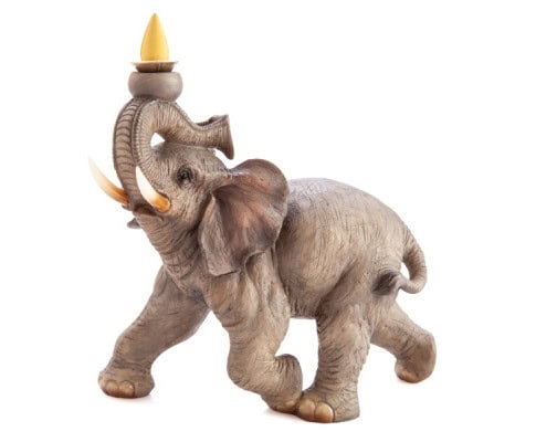 elephant incense burner