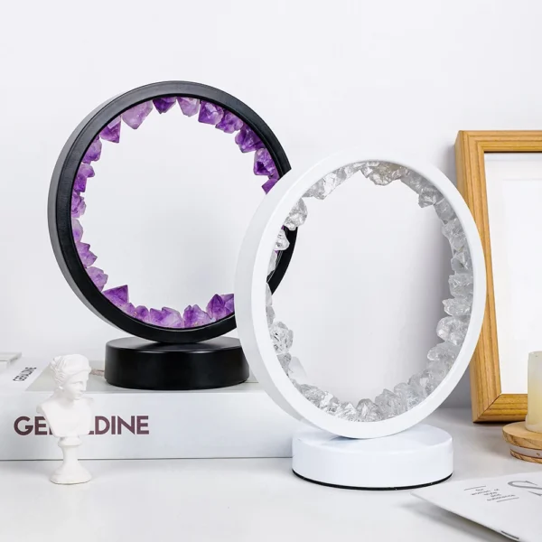 crystal led halo lamp