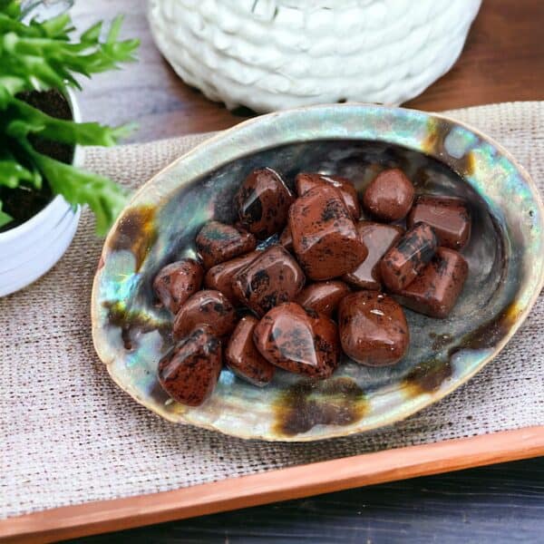 Mahogany Jasper Tumble Stone