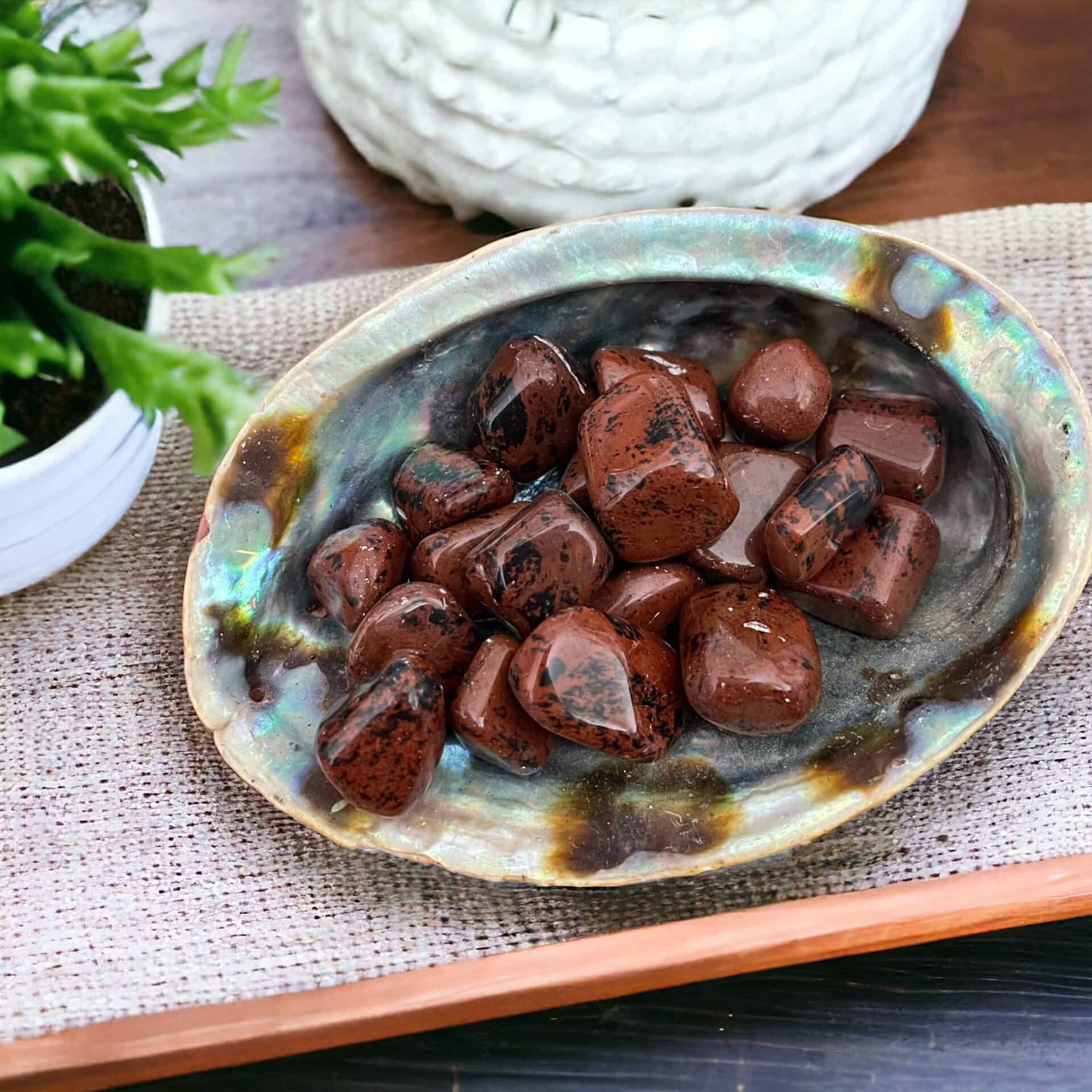 Mahogany Jasper Tumble Stone