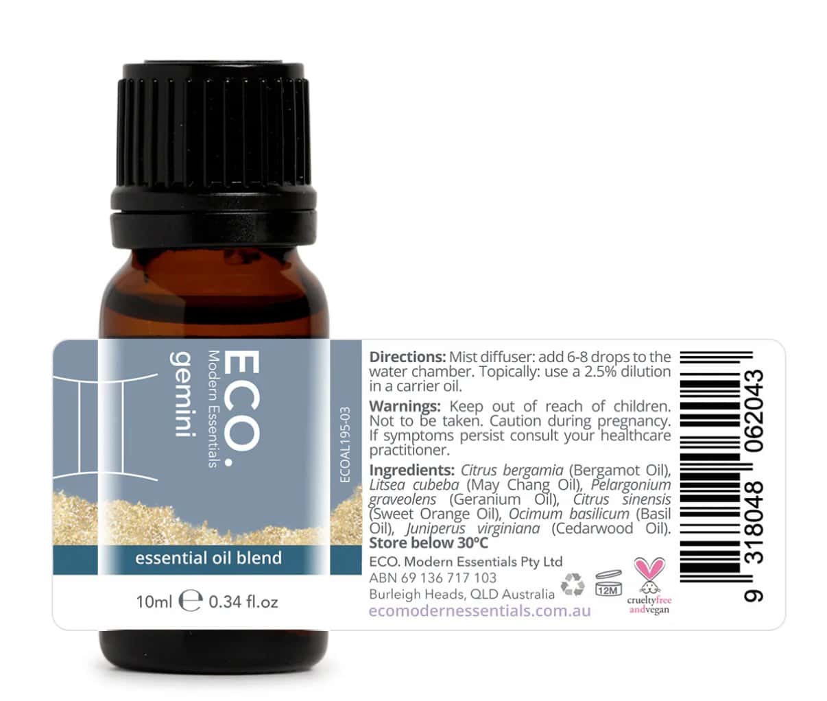 Gemini Zodiac Essential Oil Blend - Image 2