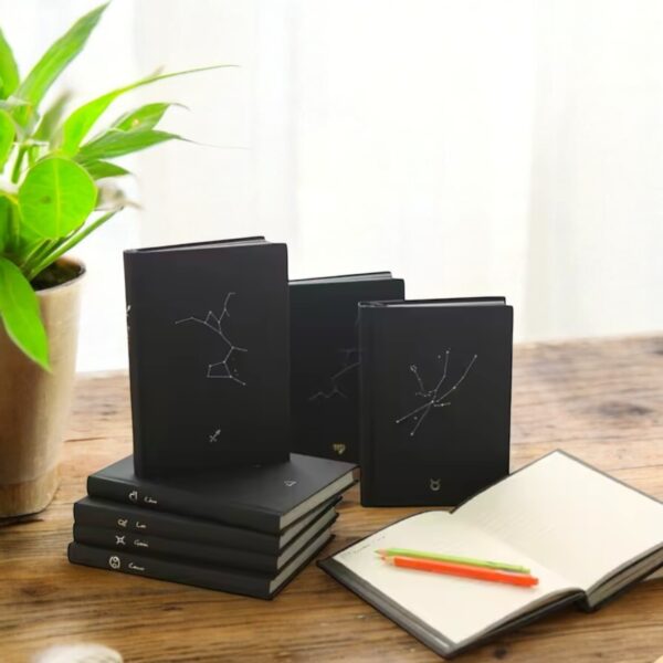 Hardcover Zodiac Constellation Notebook