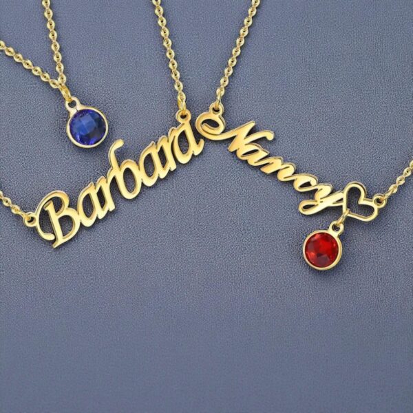 Personalised Birthstone Necklace