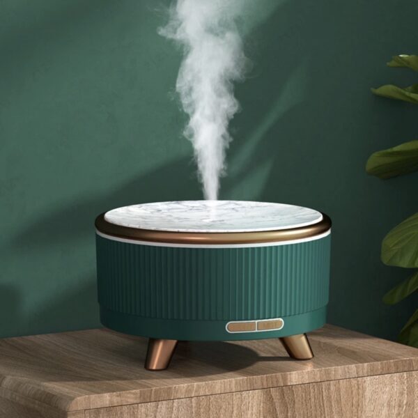 modern essential oil diffuser 500ml with mist in use quiet ultrasonic aromatherapy humidifier for bedroom