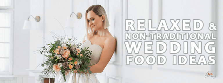 Relaxed and Non-Traditional Wedding Food Ideas
